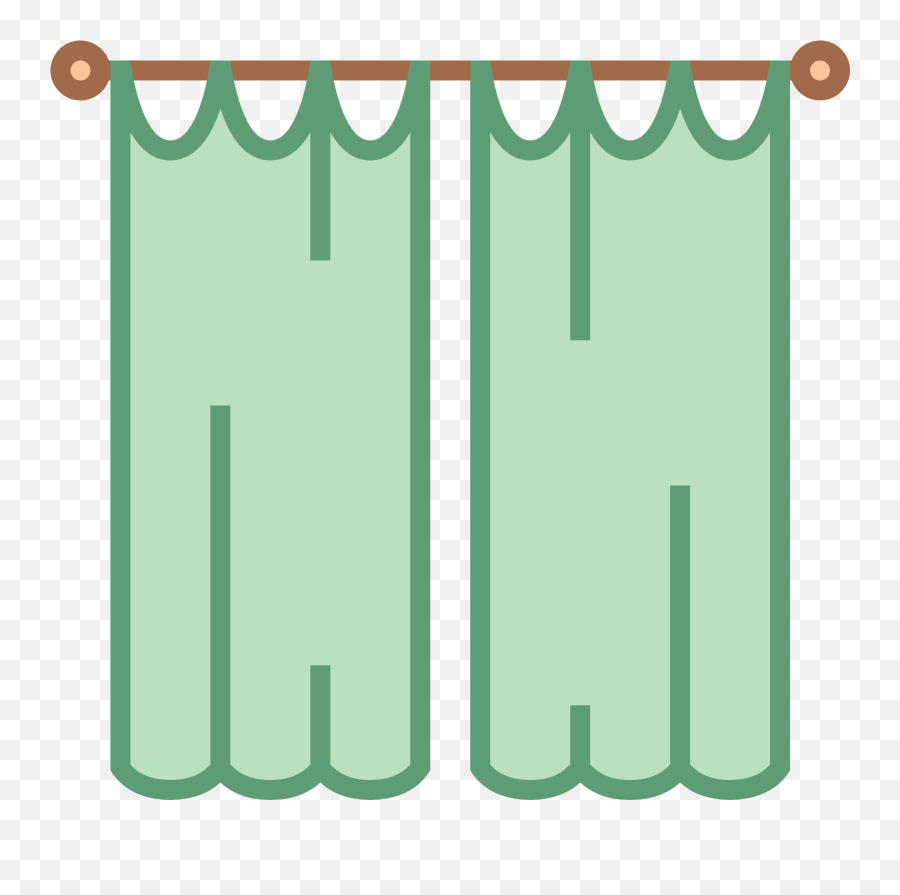 Curtain Clipart Icon - Solid Png,Curtain Icon