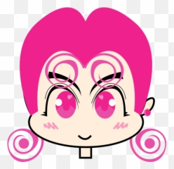 Animeillustrationannoyingthe Troublewatery Eyes - free Funny Lady png