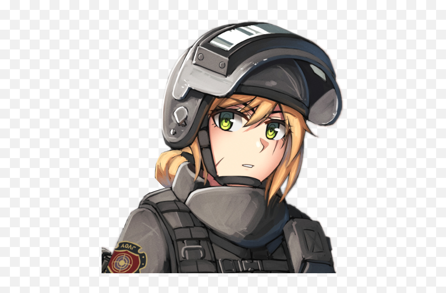 Waifu Warfare - A Military Themed Anime Stylized Portrait Stalker Duty Propaganda Png,Iq Icon R6