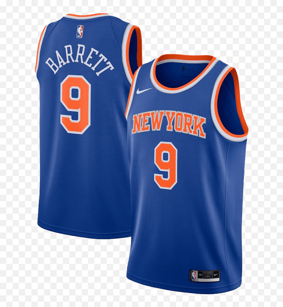 New York Knicks Rj Barrett 9 Nba Jersey Swingman 202021 - New York Knicks Jersey Png,Icon Nyc