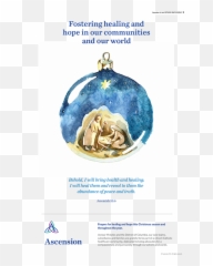 2021 Christmas Cards - Christmas Nativity Watercolor Png,Icon Prayer Cards