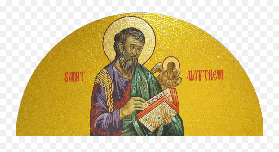 Saint Matthew - Glass Mosaic Rats And Wolves Png,A History Of Icon Painting