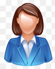 Download Hd Woman - icon Avatar Icon Transparent PNG Image Professional