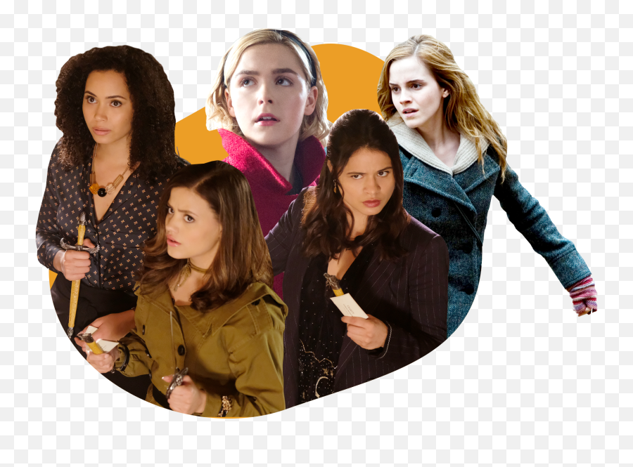 Hermione Sabrina Charmed And The - Hermione Granger Harry Potter 7 Png,Hermione Png