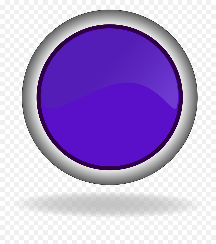 Purple Round Button With Shadow Web Icon Free Image Download - Dot Png,Icon Size For Website