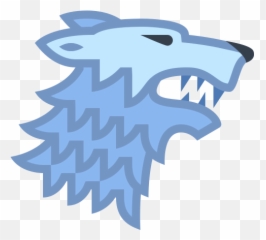 House Stark Icon In Office Style - Logo Vector Blue png
