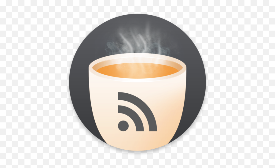 Cappuccino News Reader Mac Icon - Uplabs Mug Png,Reader Icon