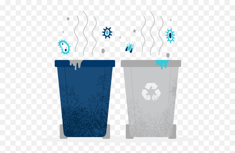 Services Cleanmybinscom Png Recycle Bin Blue Icon