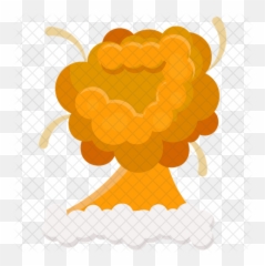Nuclear Explosion Icon - Illustration png