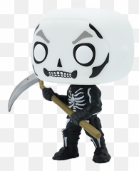 Figura Funko Pop Skull Trooper Fortnite - Figurine Png,Skull Trooper Png