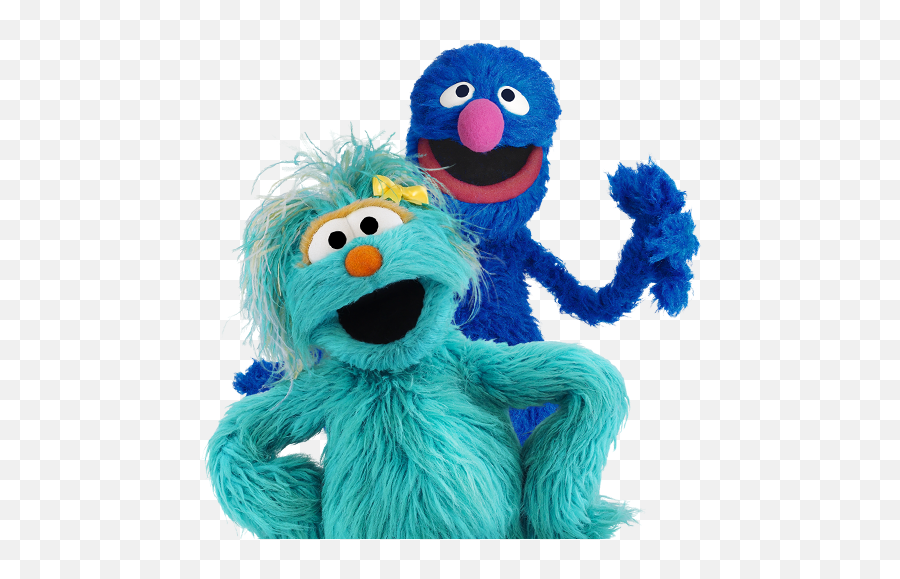 Rosita The Muppet With Grover Png Sesame Street Characters