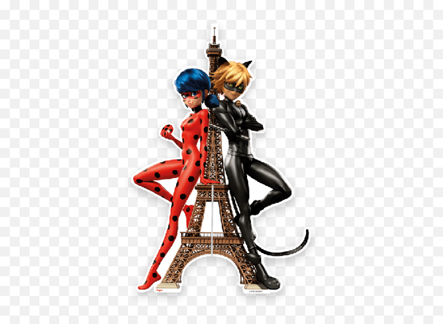 Centro De Mesa Torre Eiffel Ladybug Png - free transparent png