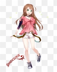 Download Anime Images Cute Girl - Cute Anime Girl Full Body Poses Png,Hot Anime Girl Png