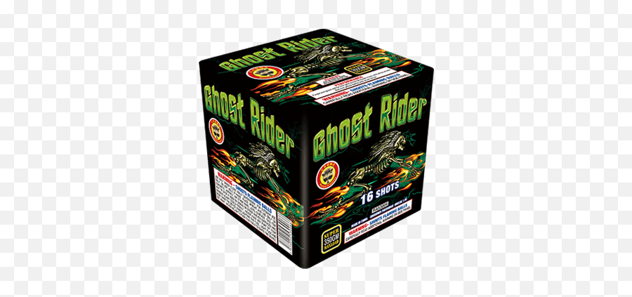 Ghost Rider 16 Shots 350g - New For 2019 Cube Png,Ghost Rider Png