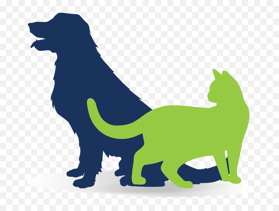 Download Cartoon Dog Bone Png - Transparent Png Png Sitting Golden Retriever Silhouette,Dog And Cat Png