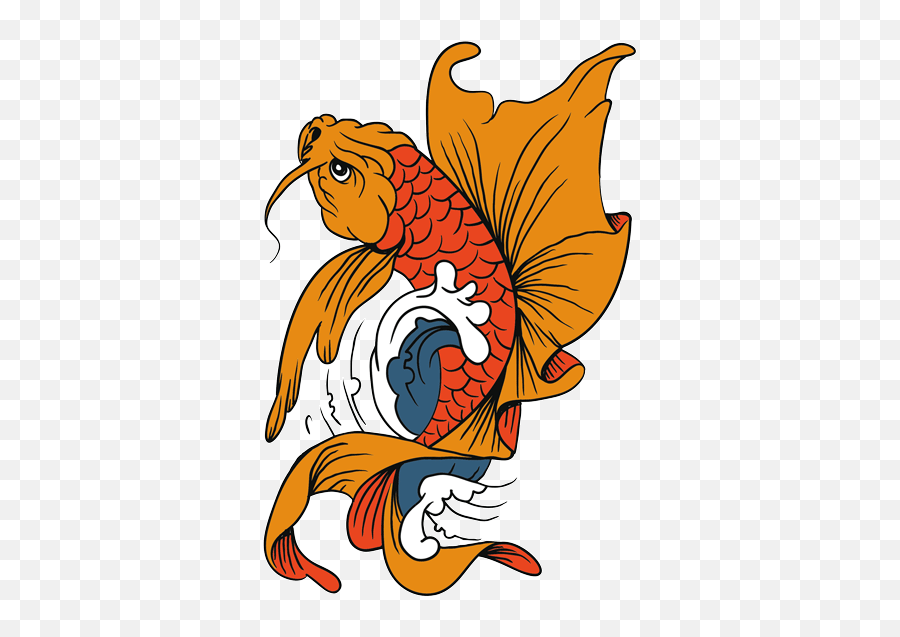 Fish Tattoos Transparent Picture - Koi Fish Full Size Png Koi Fish,Koi Fish Png