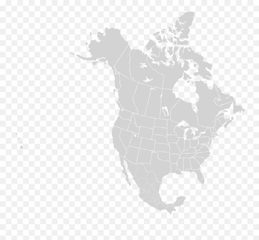 Download Free Png North America Map - North America Vector Map,North America Png