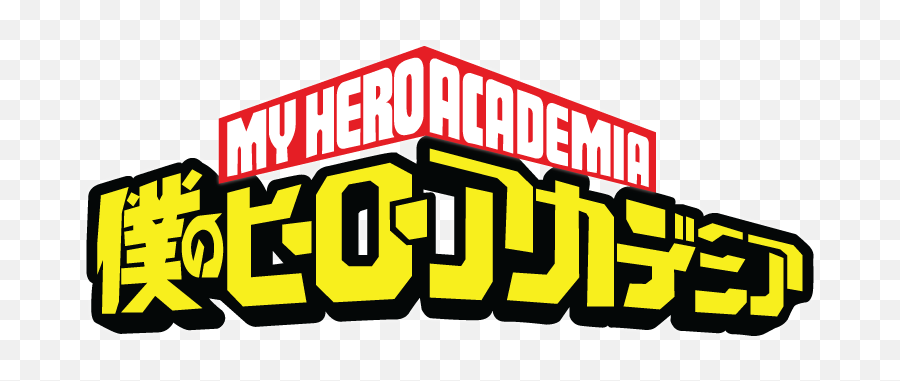 My Hero Academia Logo Clipart - My Hero Academia Title Font Png,Free Anime  Logo - free transparent png images 