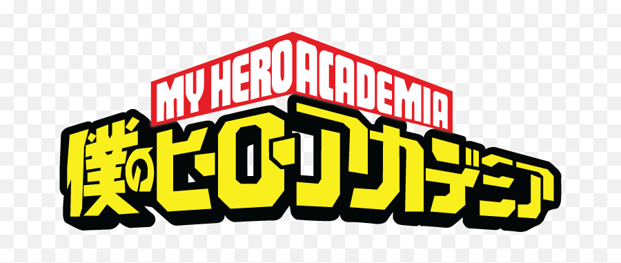 My Hero Academia Logo Clipart - My Hero Academia Title Font Png,Free Anime Logo