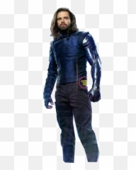 Download Infinity Barnes Denim War Jacket Bucky Stan Hq Png - Avengers Infinity War Winter Soldier,Infinity War Logo Png