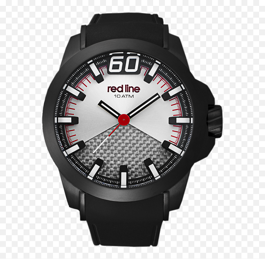Download Hd Red Line Watches Clipart Black And White Stock - Transparent Hand Watch Png,Watch Hand Png