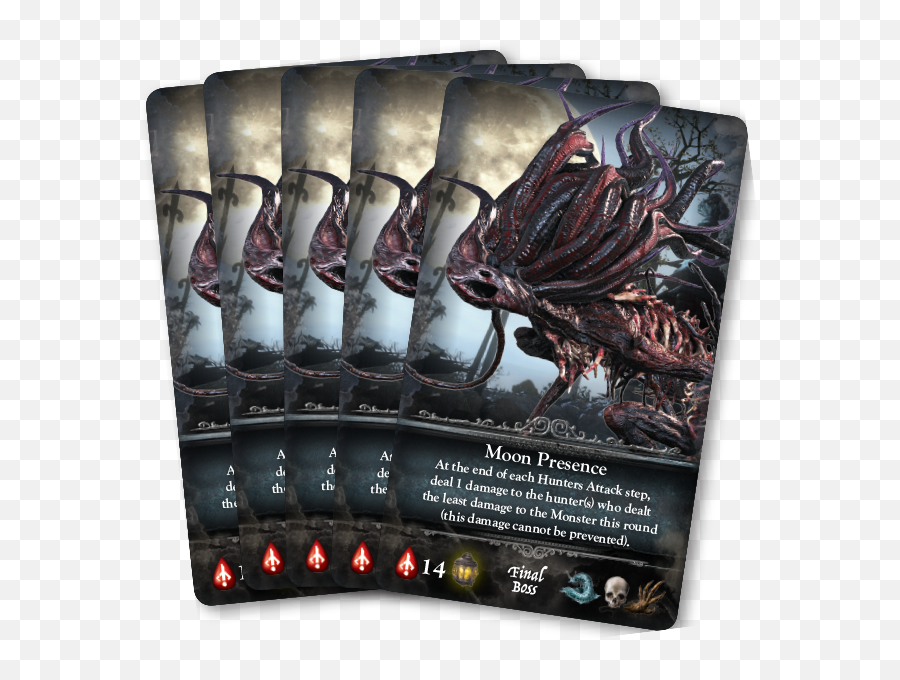 Boardgamegeek - Bloodborne Card Game Boss Card Png,Bloodborne Png