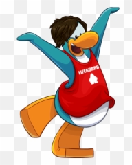 Club Penguin Cutouts Aqua Penguins - Club Penguin Cutouts Penguins Png,Club Penguin Png