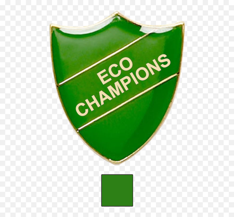 Eco Champions School Badges Shield Shape - Emblem Png,Shield Shape Png
