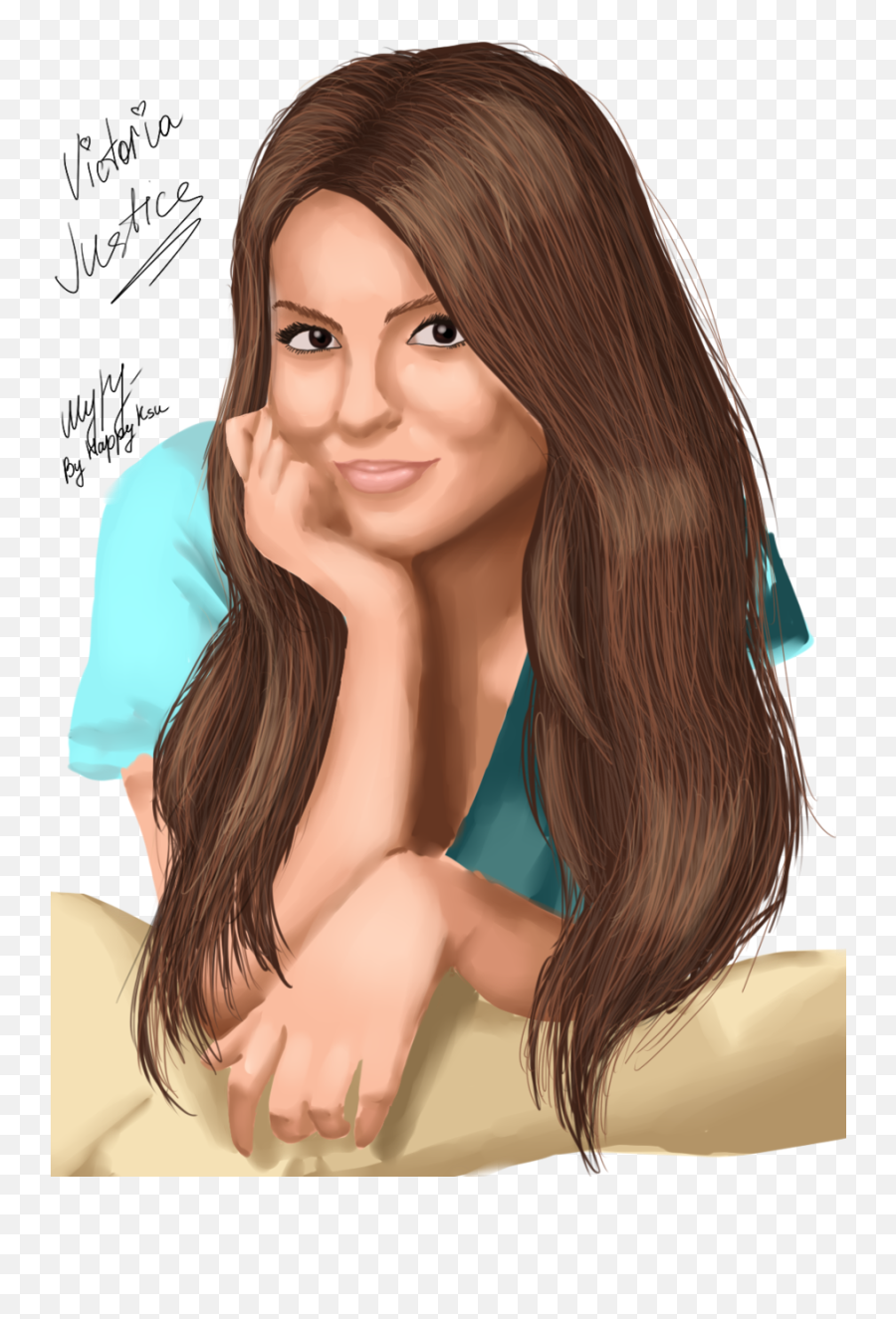 Victoria Justice Drawing Pic - Victoria Justice Png,Victoria Justice Png