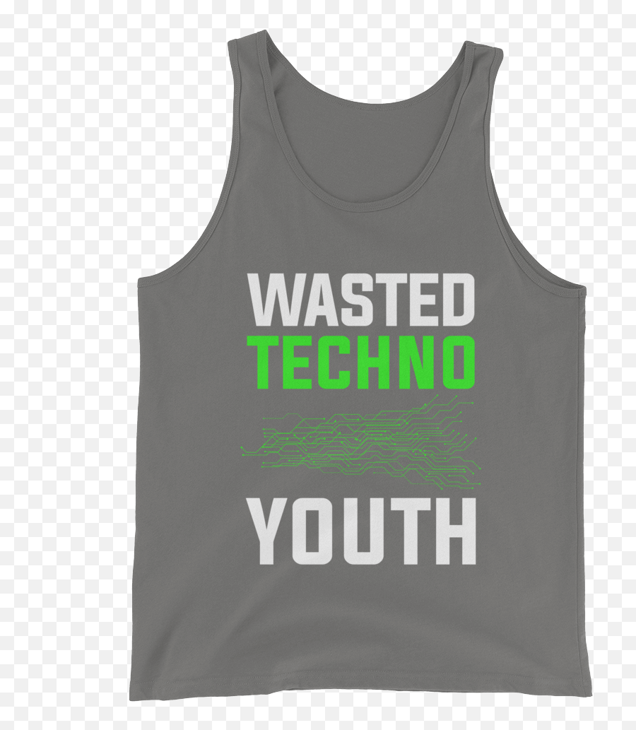 Wasted Techno Youth Tank Top - Ayr United Badge Png,Wasted Png