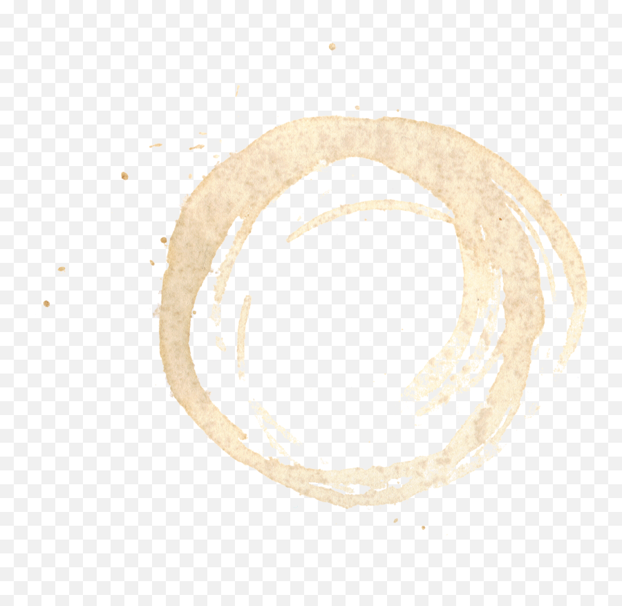 Coffe Stain Png Hd - Black Coffee Stain Ring Transparent,Stain Png