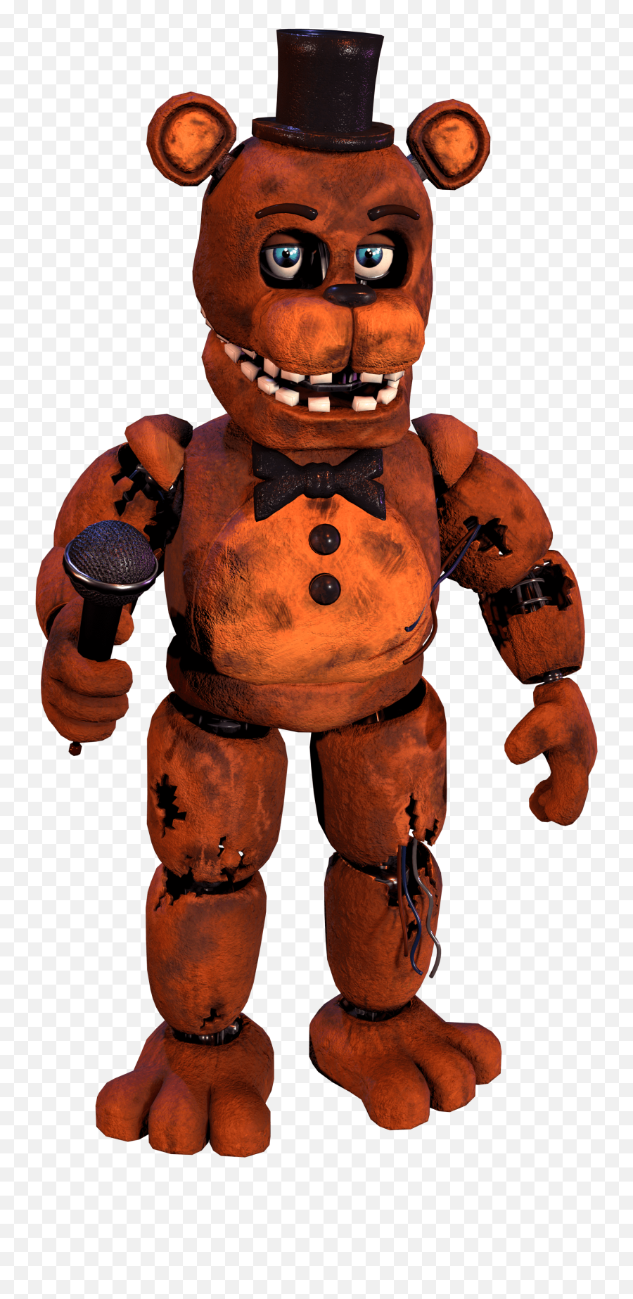 Withered Freddy - Fnaf Withered Freddy Png,Freddy Png