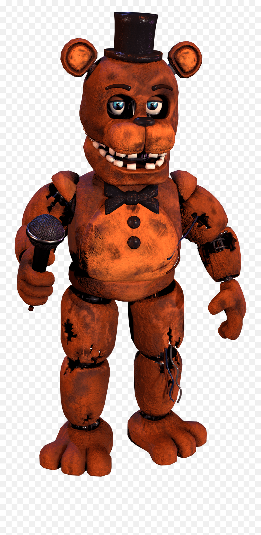 Withered Toy Freddy By Jadebladegamer22 - Fnaf 2 Toy Freddy Png - Free  Transparent PNG Clipart Images Download