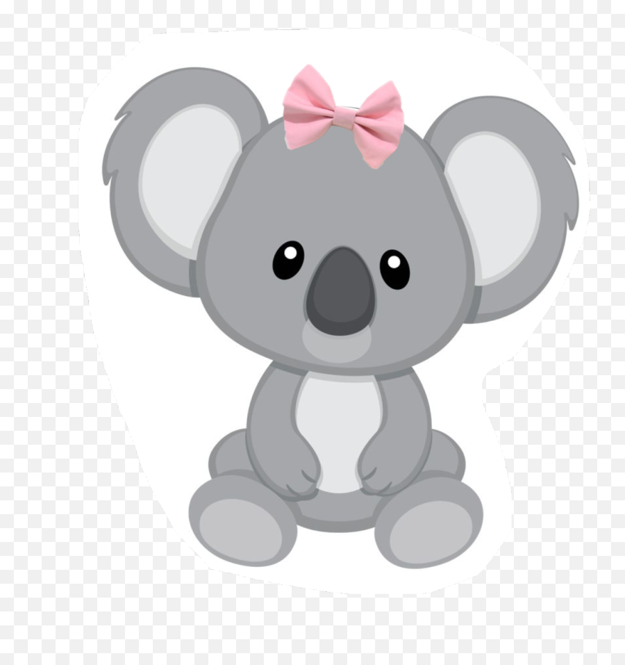 Bow - Cute Koala Clipart Png,Koala Bear Png
