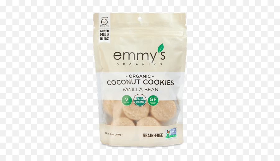 Vanilla Bean 9 - Pack 8 Bags U2013 Organic Coconut Cookies Organic Vanilla Bean 3 Pack 12 Bags Png,Vanilla Bean Png