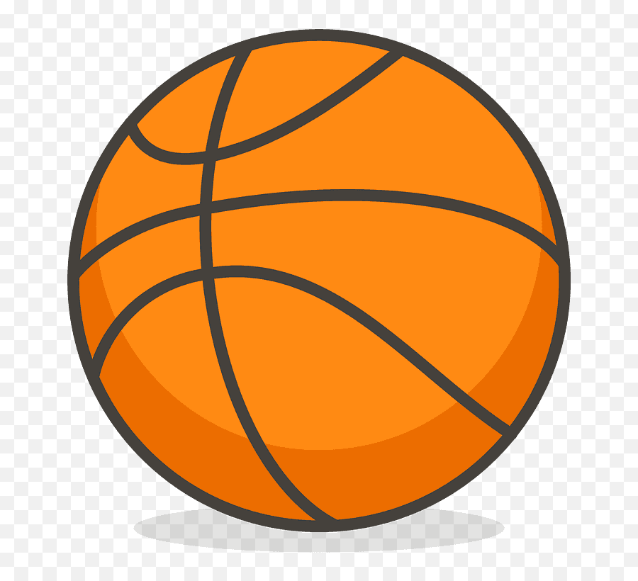 Basketball Emoji Clipart - Basketball Cartoon Png,Basketball Emoji Png