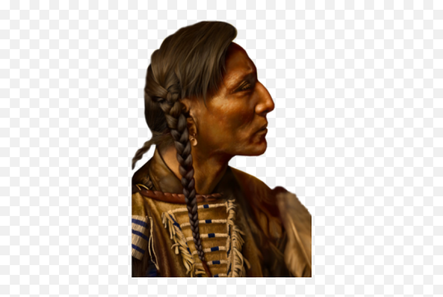 Hair Hairstyle Human Neck Braid French - Mandan Indians Png,Braid Png