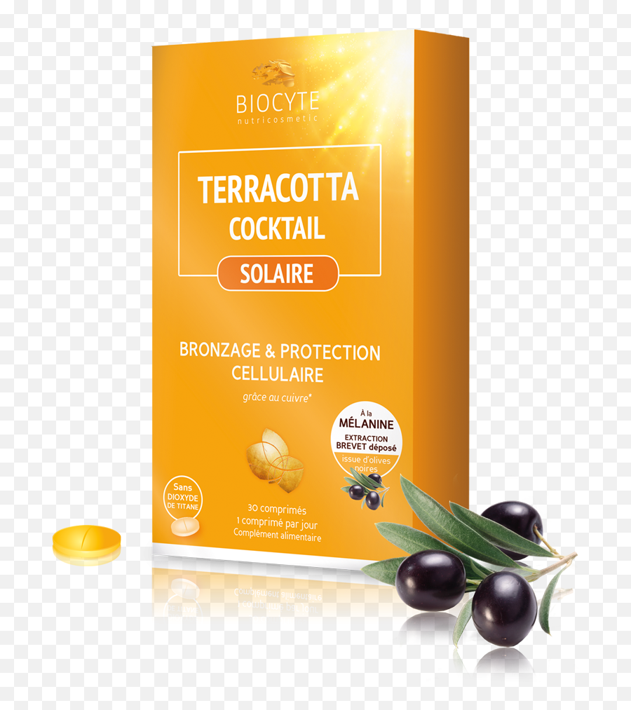 Terracotta Cocktail Sun Care - Biocyte Terracotta Cocktail Solaire Png,Solaire Png