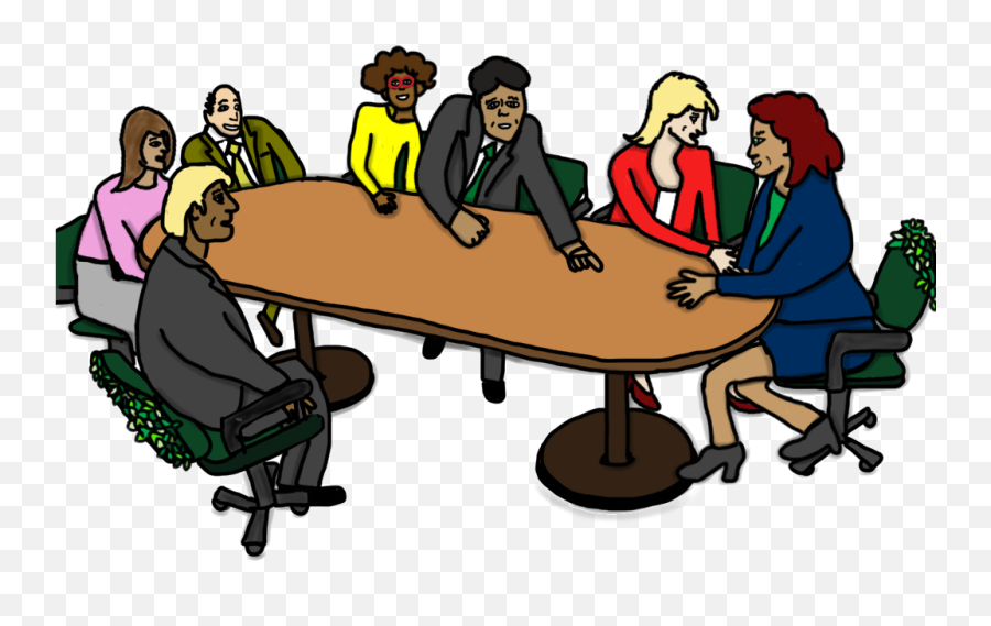 Clipart Table Person - Seat At The Table Clipart Png,People Sitting At Table Png