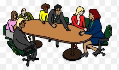 Clipart Table Person - Seat At The Table Clipart Png,People Sitting At Table Png