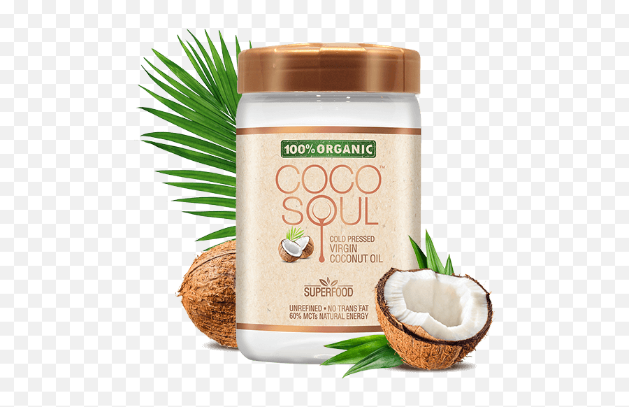 Organic Virgin Coconut Oil - Coco Soul Cold Pressed Virgin Coconut Oil Png,Coconut Transparent