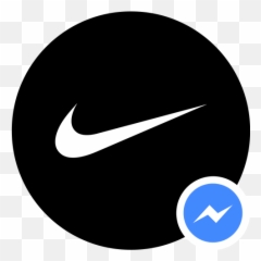 Download Chatbots Icon Nike - Logo Circle PNG Image Crescent