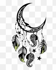 Decal Vector Graphics Drawing - Dream Catcher Easy Art png