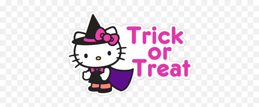 Trick Treat Halloween Kitty Spooky - Hello Kitty Black Lives Matter Png,Hello Kitty Logo