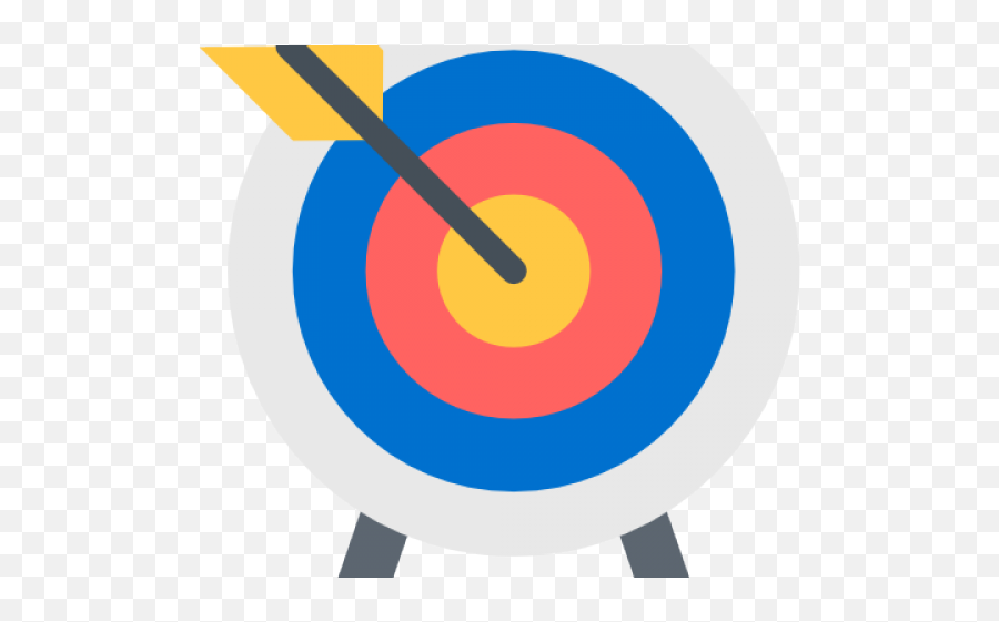 Archery Clipart Bullseye - Arrow Sport Icon Png,Bulls Eye Png