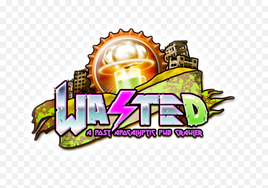 Wasted Logo Provided By Mr Podunkian - Apocalyptic And Fiction Png,Wasted Transparent