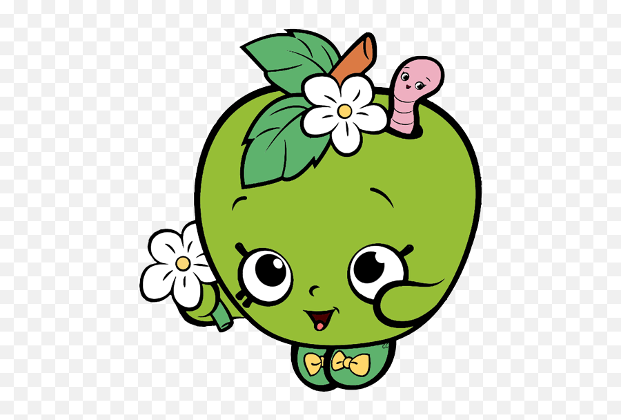 Shopkins Clip Art Cartoon 706377 - Png Images Apple Blossom Shopkins Png,Shopkins Png