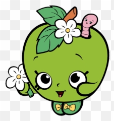 Shopkins Clip Art Cartoon 706377 - Png Images Apple Blossom Shopkins Png,Shopkins Png