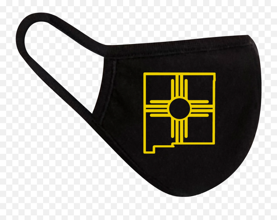 Rugged Trade Nm Strong Yellow Mask - Dual Layered Reusable Usa Made New Mexico Zia Symbol Face Mask Png,Made In Usa Logo Png