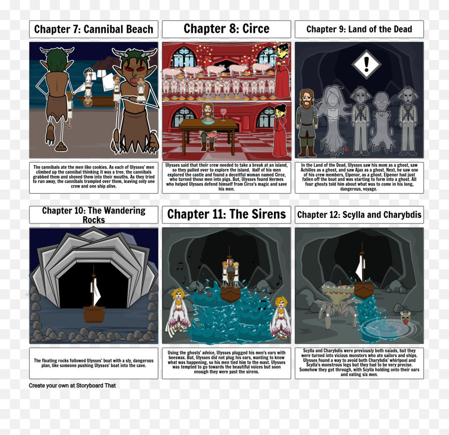 The Odyssey Storyboard Part 2 By 22deca34 - For Adult Png,Floating Rocks Png